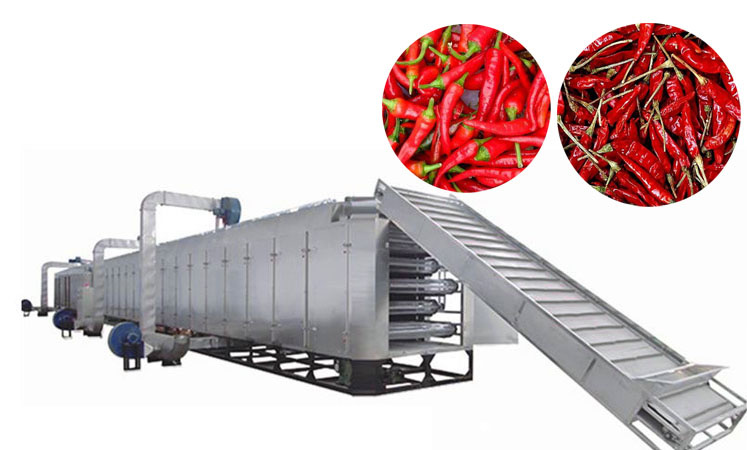 pepper drying machine