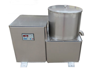 French fries dewatering machine